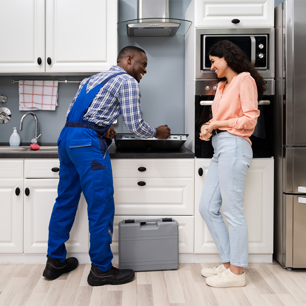 can you provide an estimate for cooktop repair before beginning any work in Lattimore NC